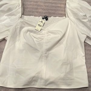 White Express blouse